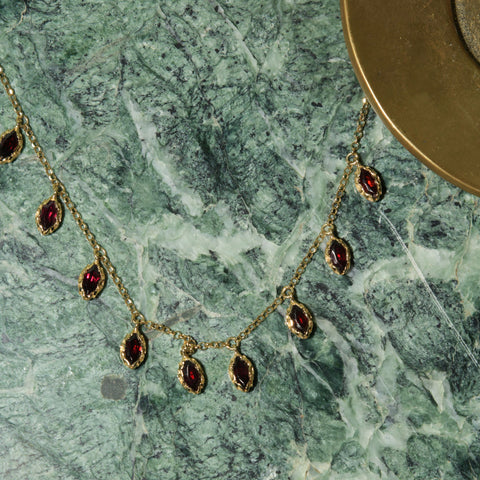 COLLANA SHRI DORATA NAVETTE