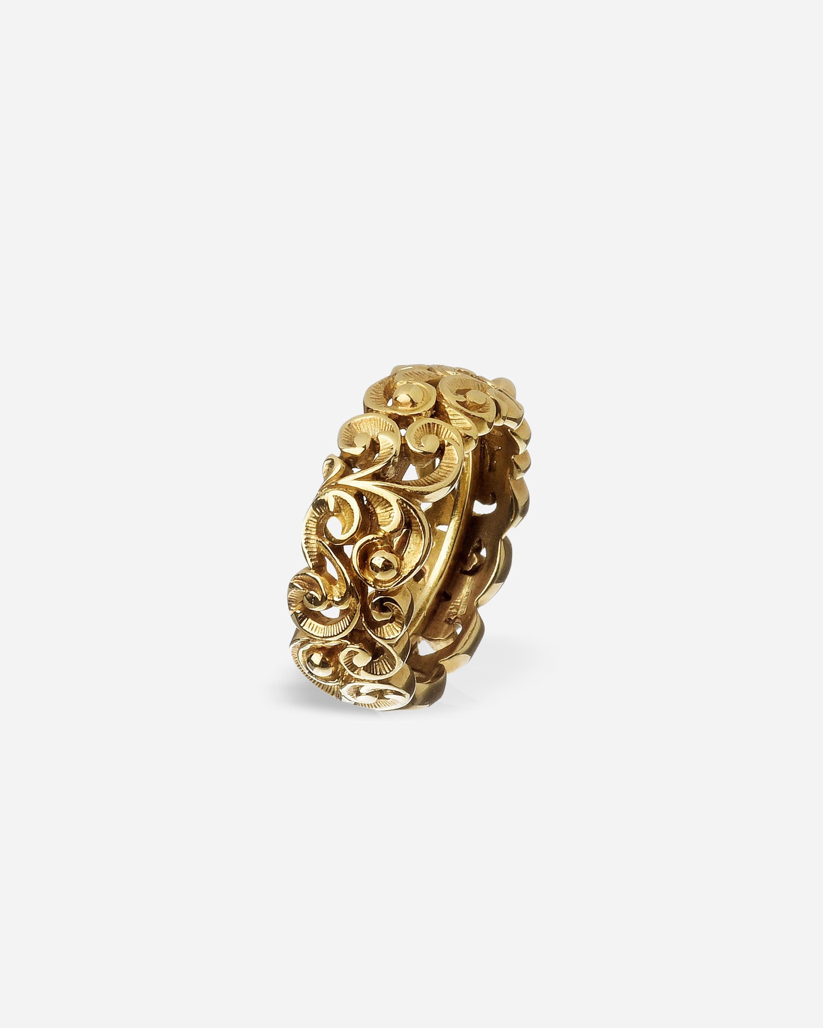 ANELLO A FASCIA MEDIA DORATO