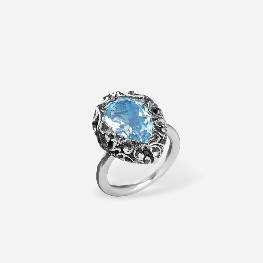 ANELLO SOLITARIO DROP