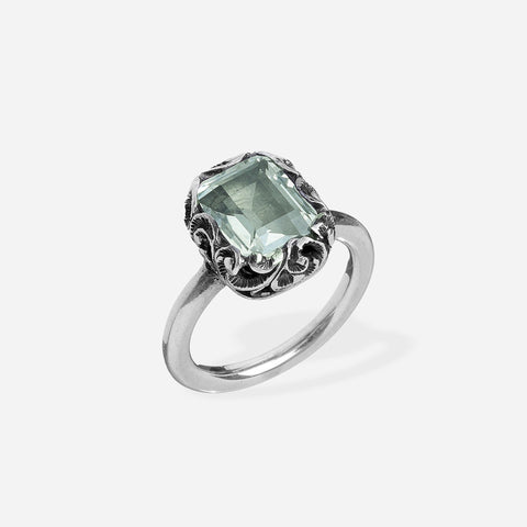 ANELLO COCKTAIL SMERALDO