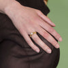 ANELLO SOLITARIO INTIMATE DORATO