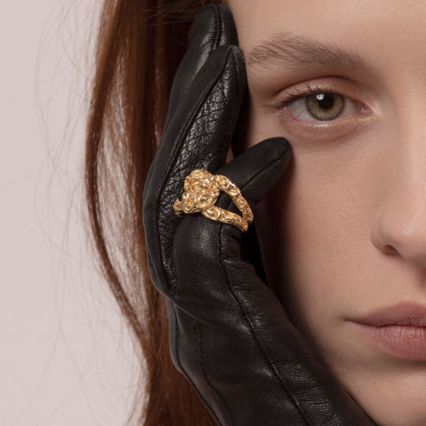 ANELLO GROUMETTE DORATO