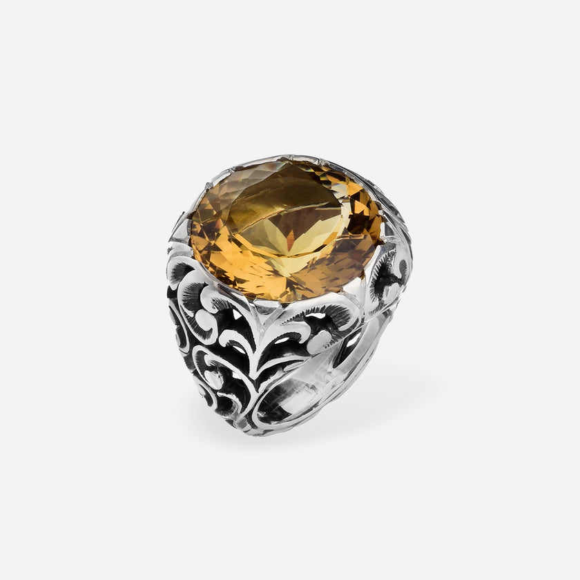 ANELLO ROUND CITRINO