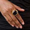 ANELLO ROUND DORATO