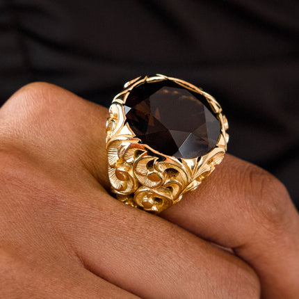 ANELLO ROUND DORATO