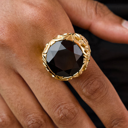 ANELLO ROUND DORATO