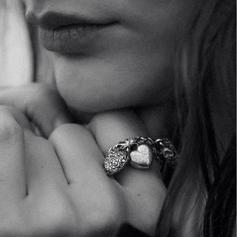 ANELLO SHAKTI 2 CUORI