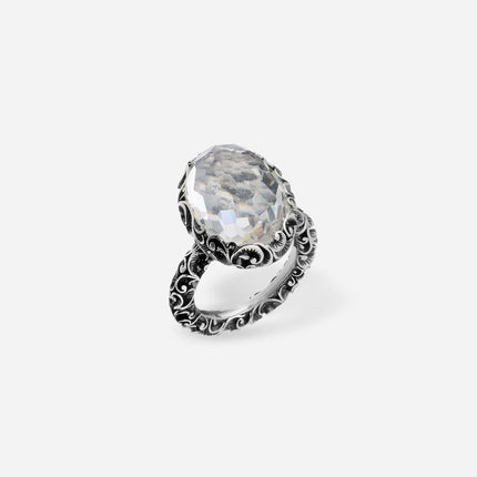 ANELLO CABOCHON OVAL