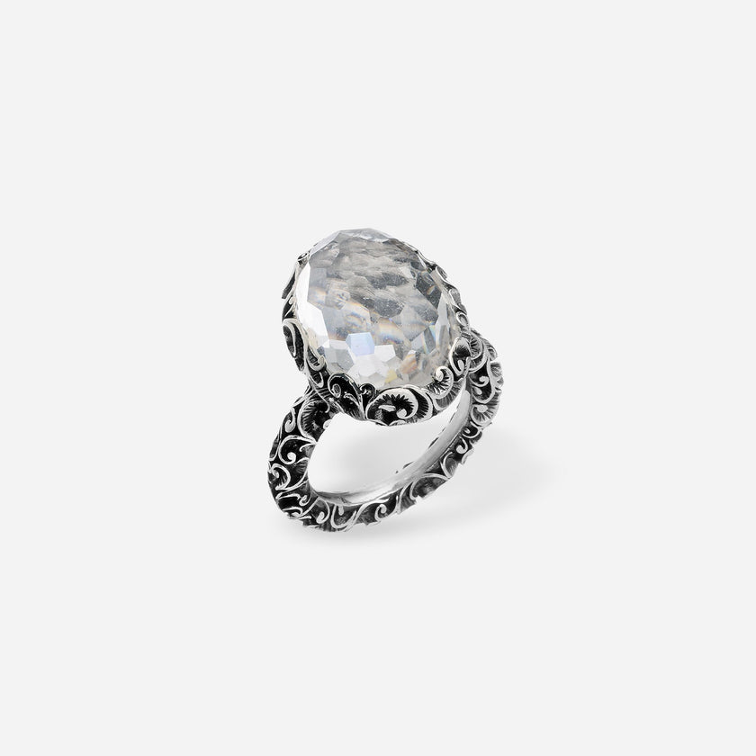 ANELLO CABOCHON OVAL