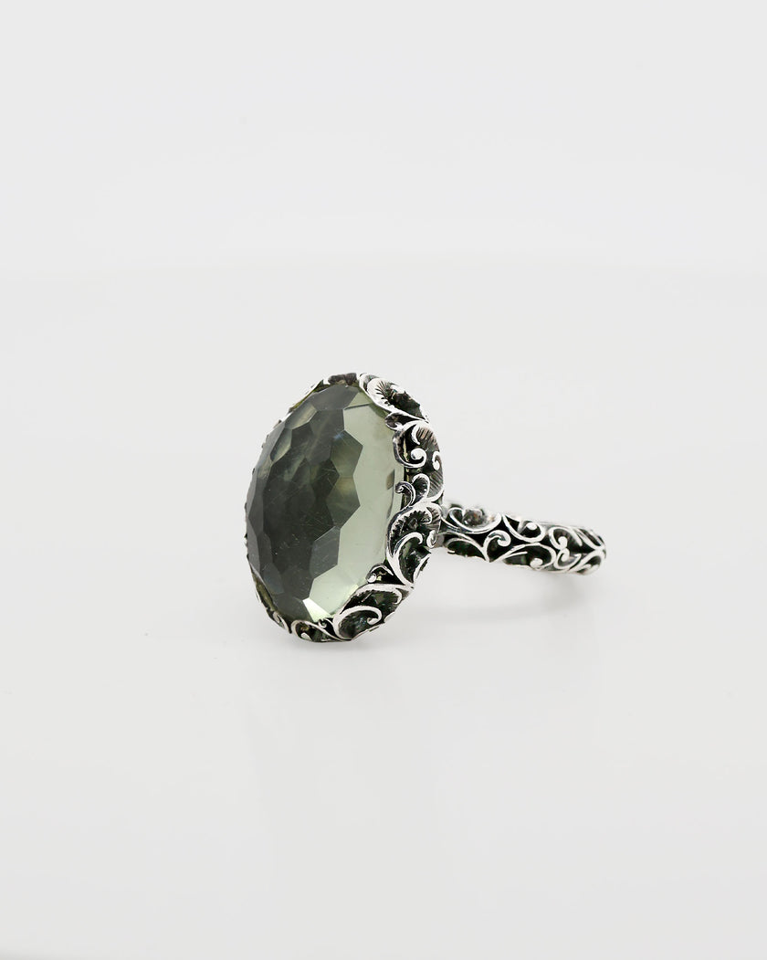 ANELLO CABOCHON OVAL