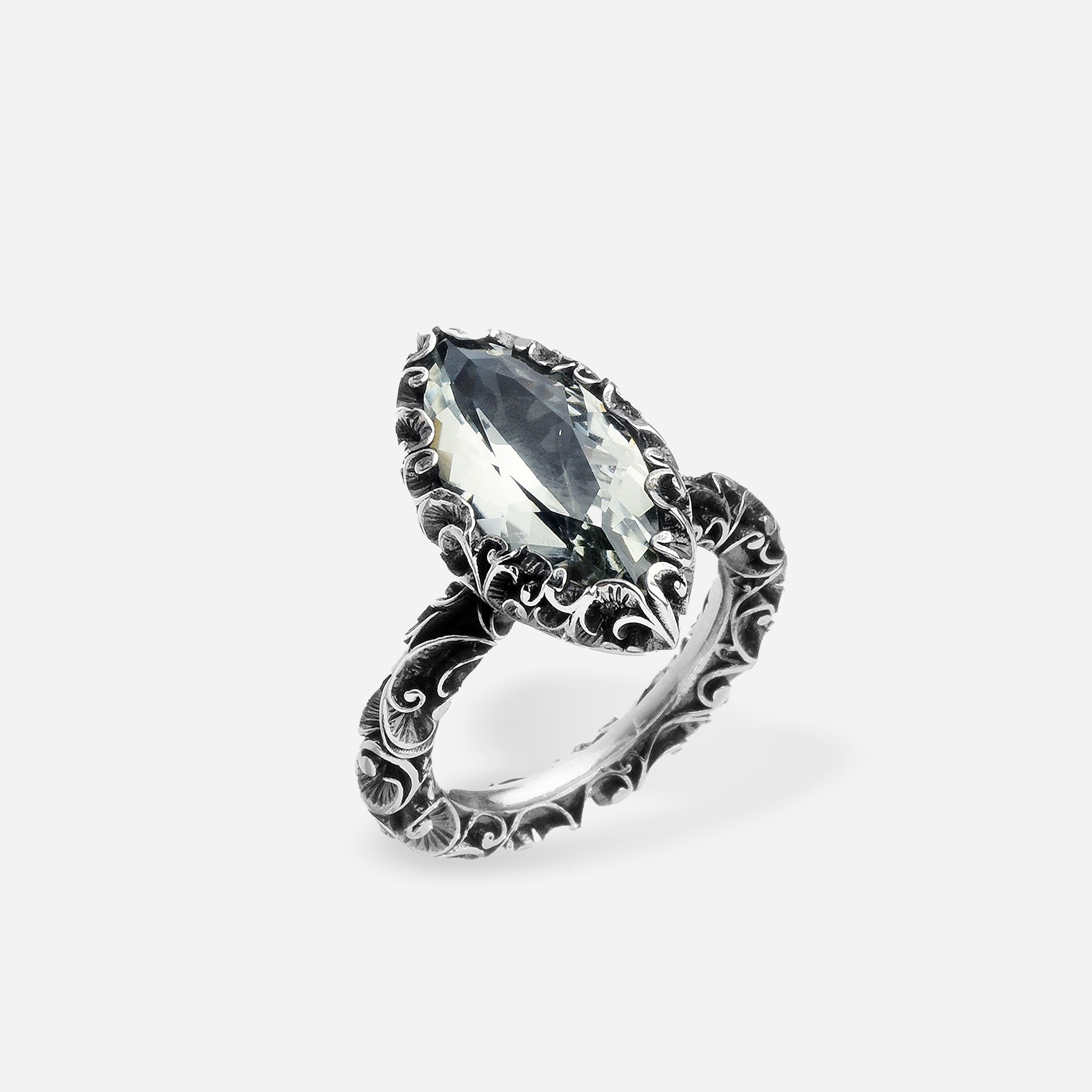 ANELLO SOLITARIO NAVETTE