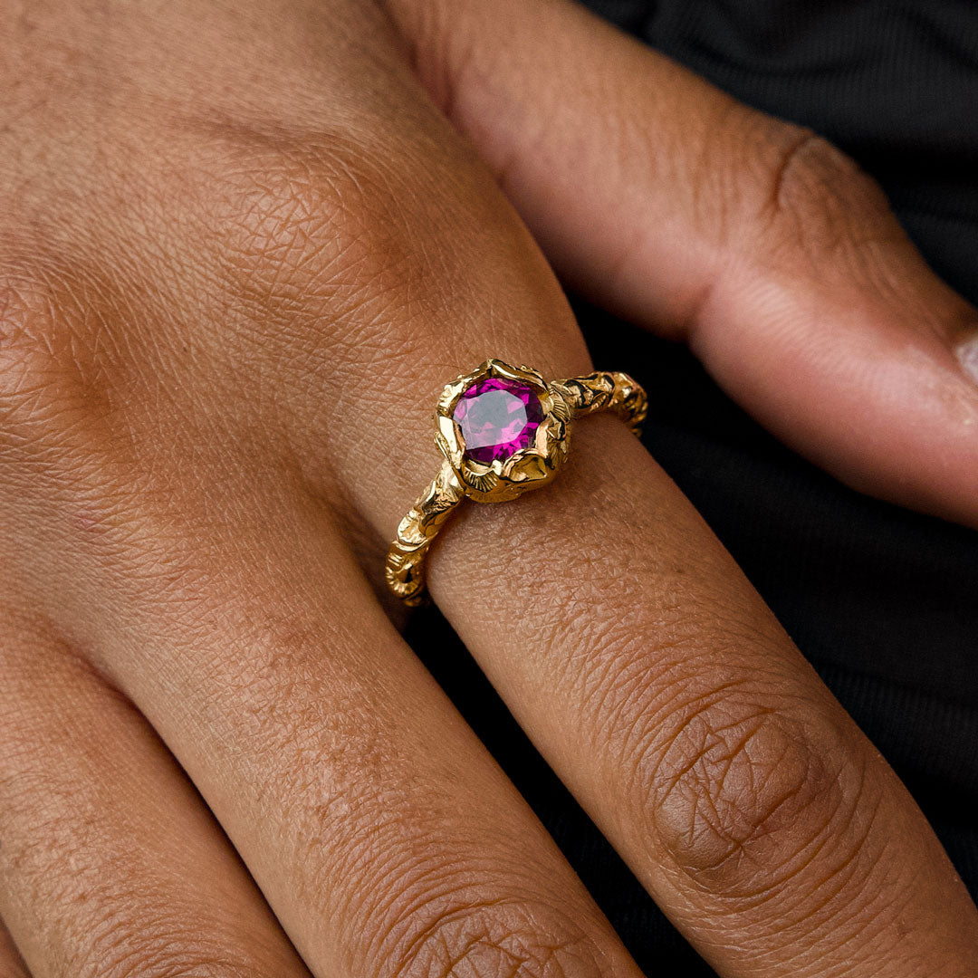 ANELLO PETIT ROUND DORATO