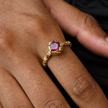 ANELLO PETIT ROUND DORATO