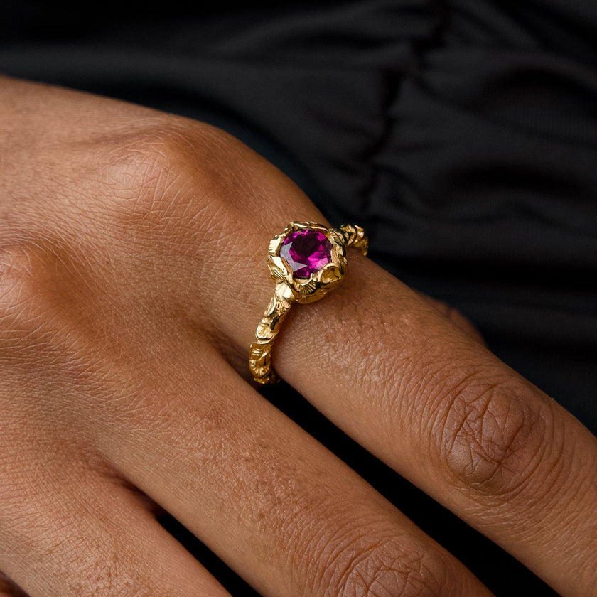 ANELLO PETIT ROUND DORATO