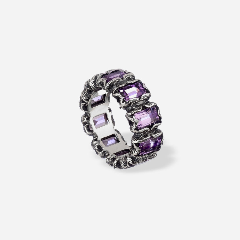 ANELLO ETERNITY SMERLADO