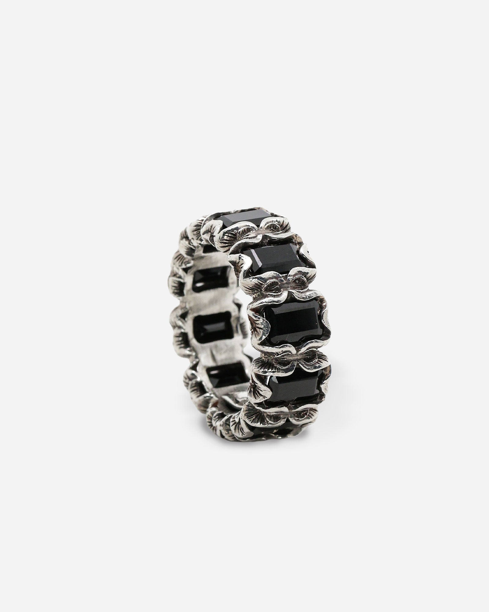 ANELLO ETERNITY SMERLADO
