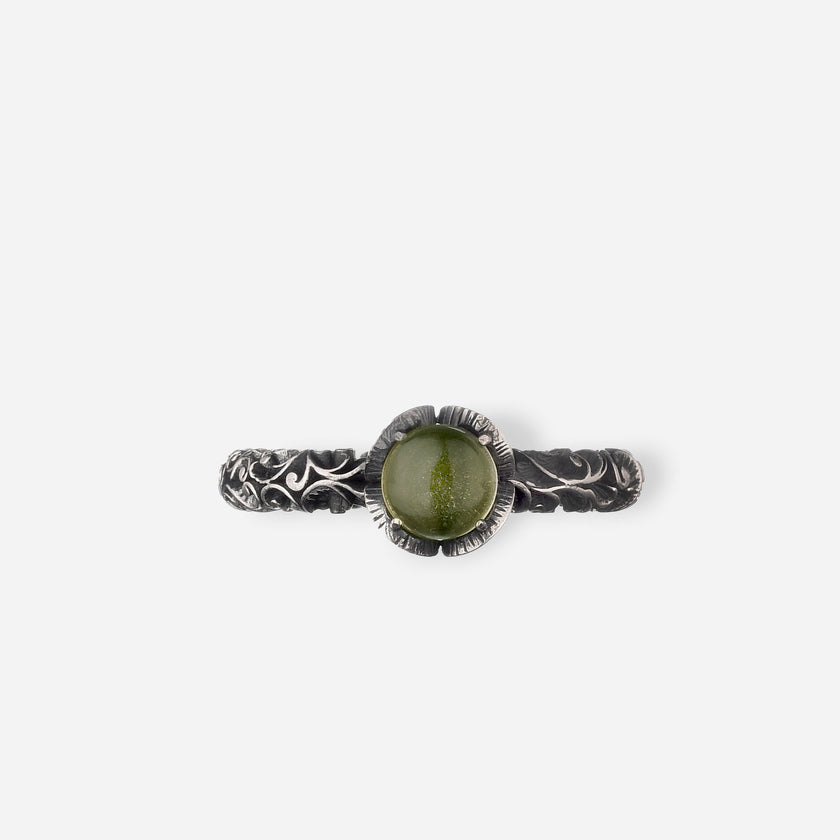 ANELLO SOLITARIO CABOCHON