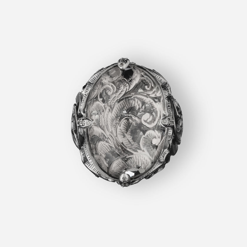 ANELLO MOONLIGHT CABOCHON DIAMONDS