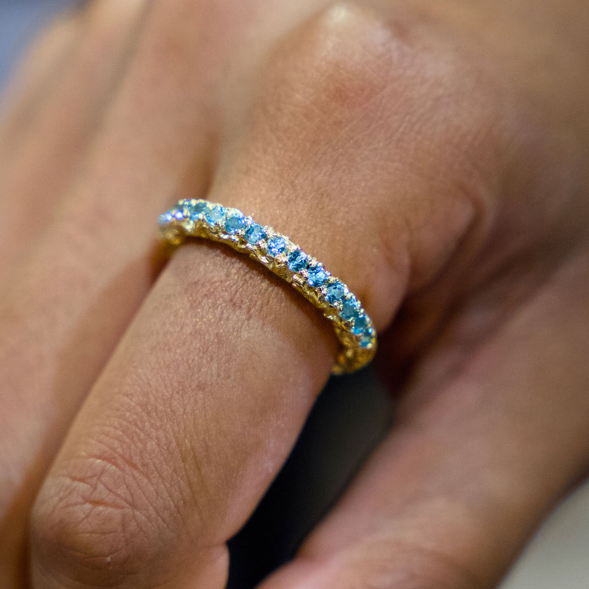 FEDE SOTTILE DORATA PAVÉ