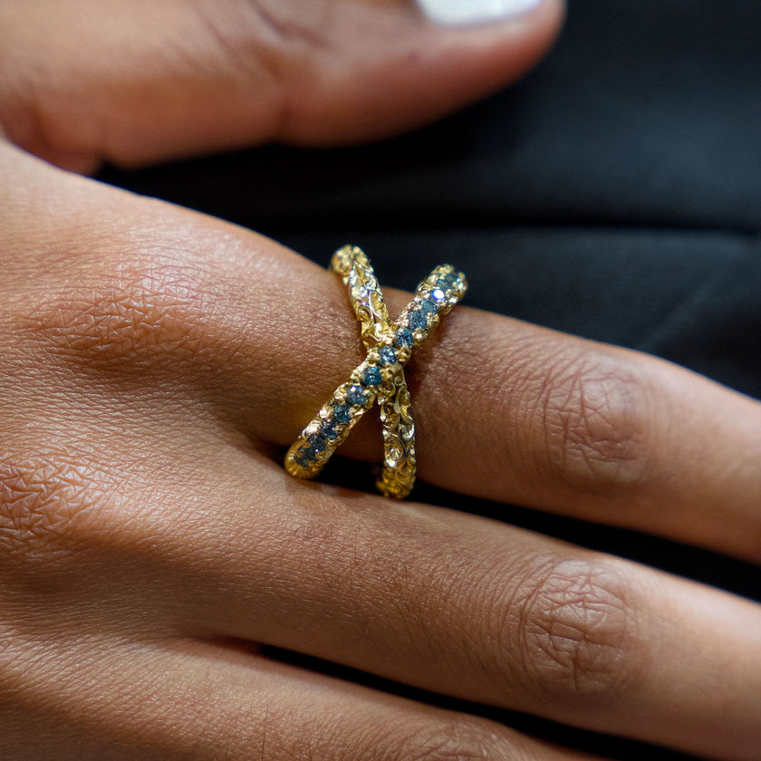 FEDI INTRECCIATE DORATE