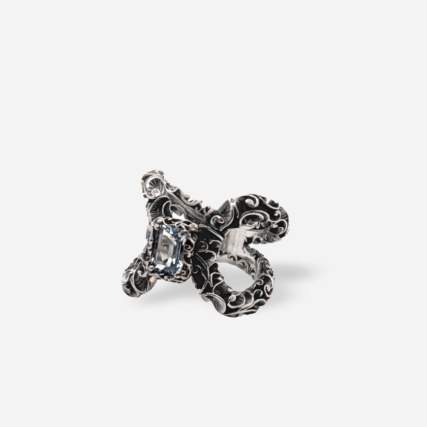 ANELLO FLEUR TOPAZIO