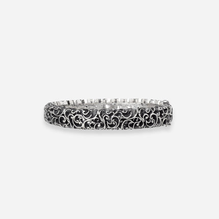 Bracciale Da Uomo Multifilo In Pelle, Perla Nera, Chiusura In Acciaio Decorata Con Croce In Oro Bracciale Da Uomo Multifilo In Pelle, Perla Nera, Chiusura In Acciaio Decorata Con Croce In Oro