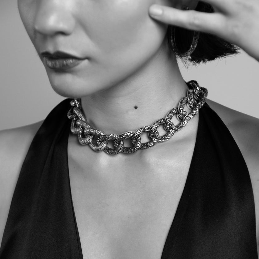 COLLANA GIROCOLLO GROUMETTE