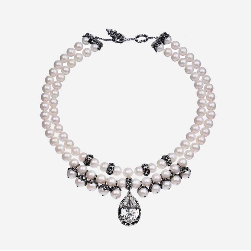 COLLANA DI PERLE DROP PENDANT