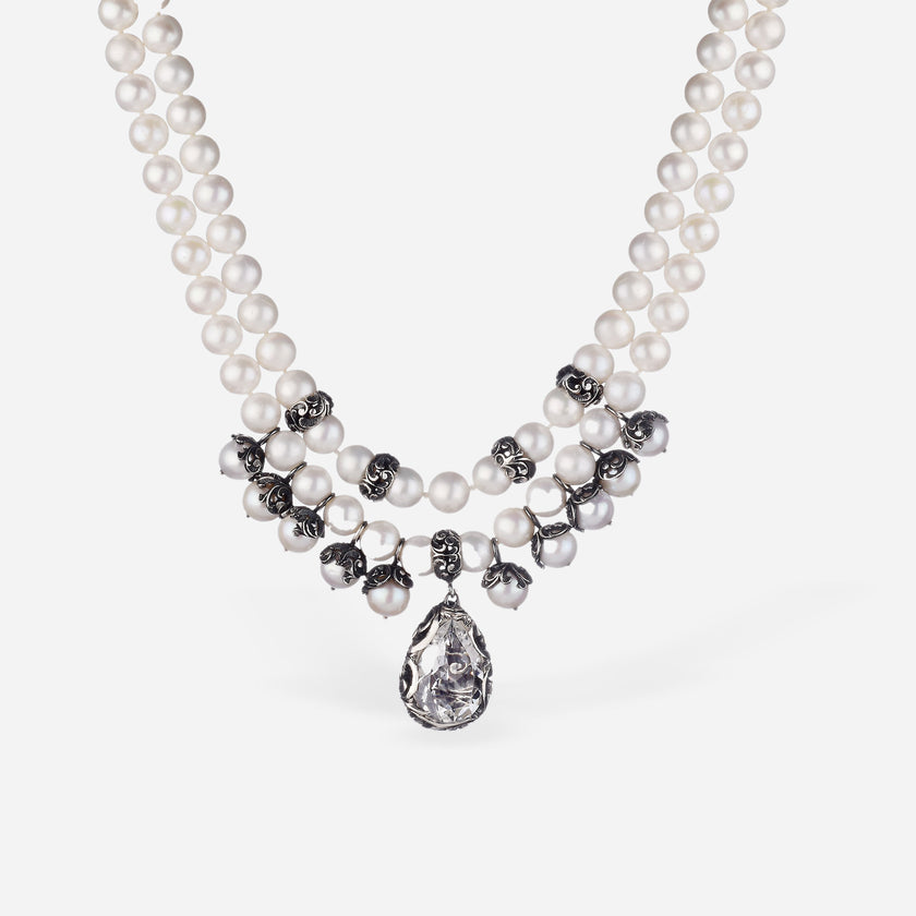 COLLANA DI PERLE DROP PENDANT