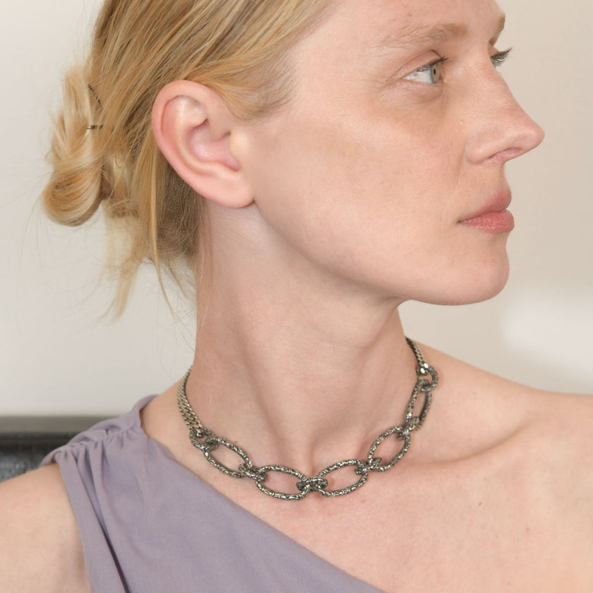 COLLANA  A GROUMETTE ALTERNATE