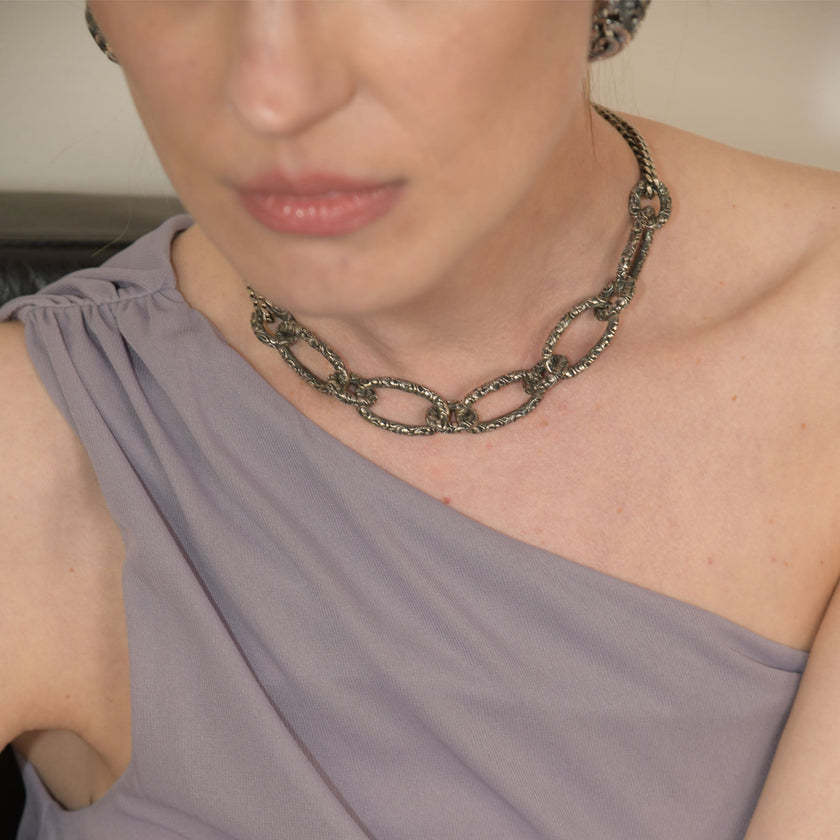 COLLANA  A GROUMETTE ALTERNATE