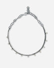COLLANA CHOKER RIGIDA CON PERLE