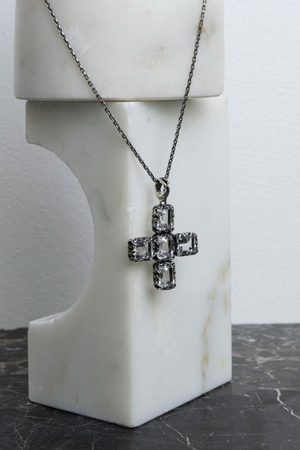 COLLANA CROSS SHINE