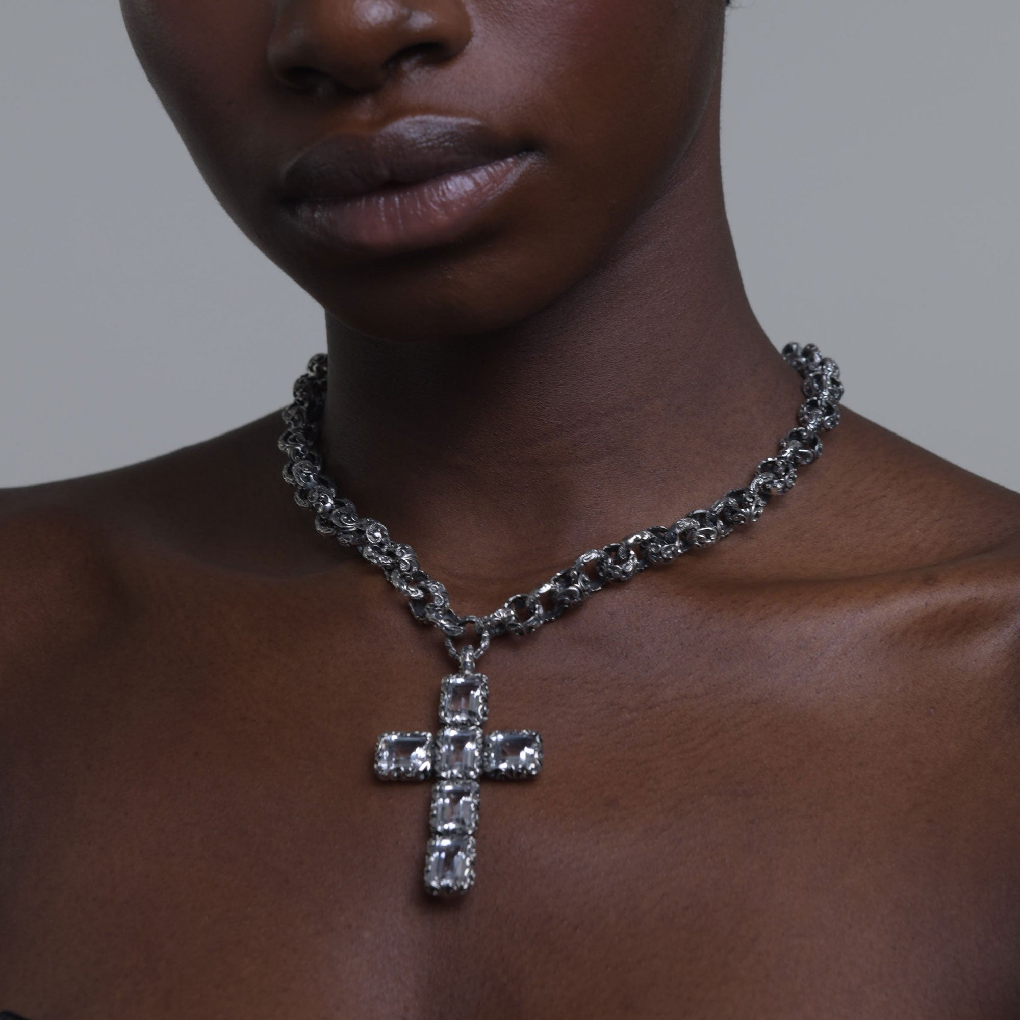 COLLANA CROSS QUEEN