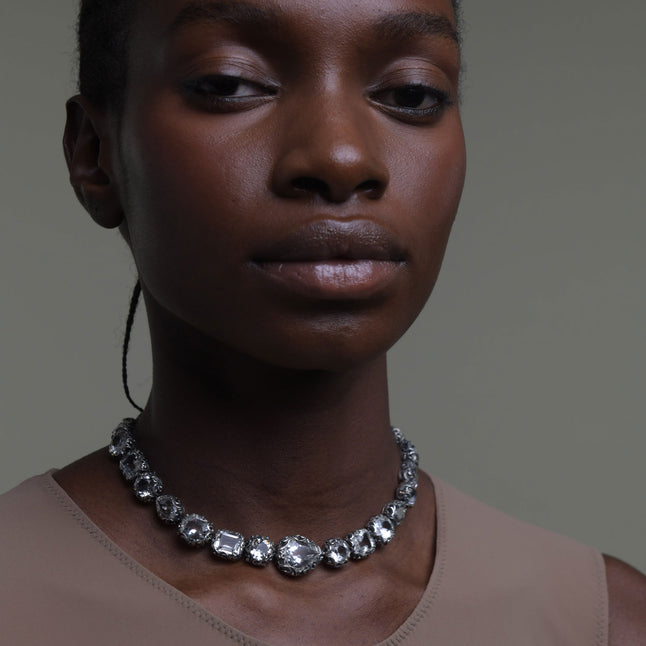 COLLANA GIROCOLLO MIXED CUT