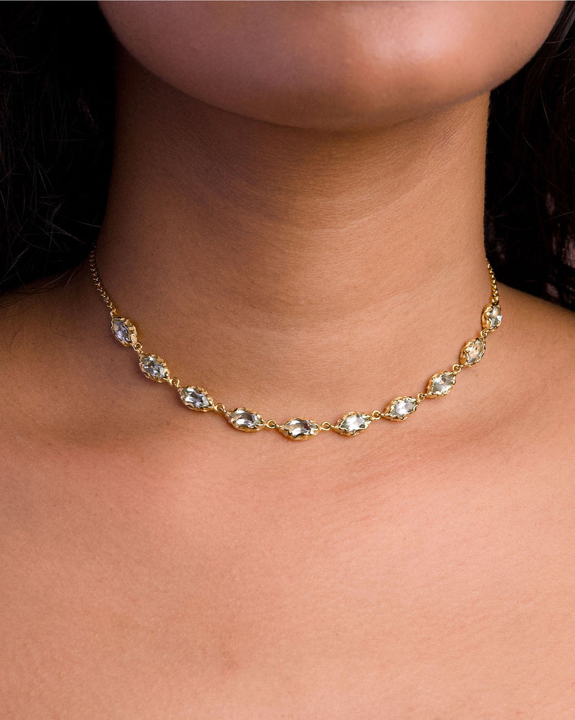 COLLANA PETIT NAVETTE DORATA