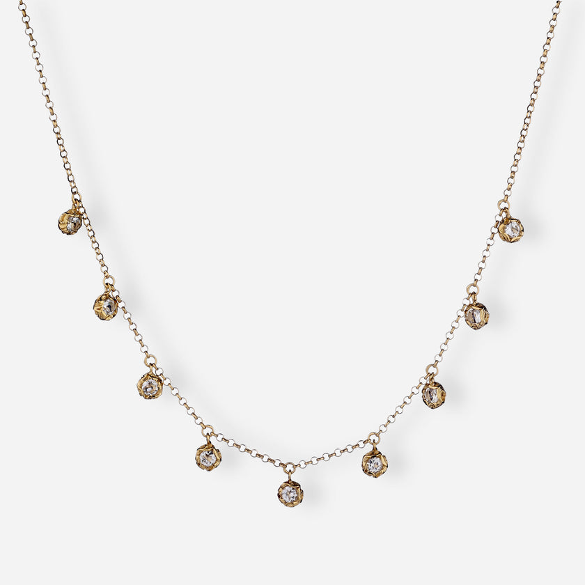 COLLANA SHRI DORATA ROUND