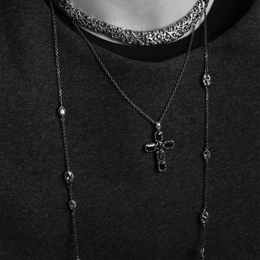 COLLANA CROSS SHINE