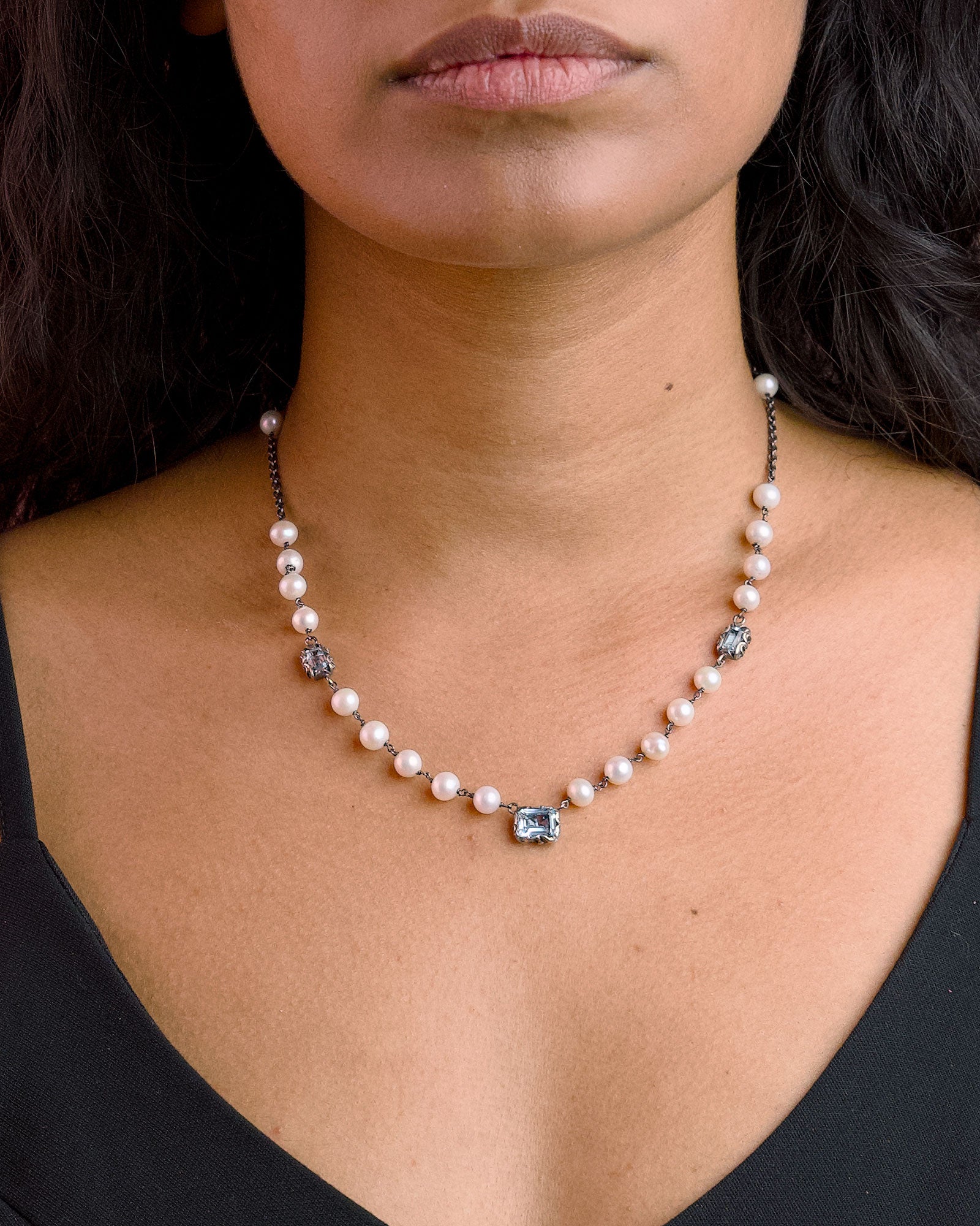 COLLANA GIROCOLLO PURA EMERALD