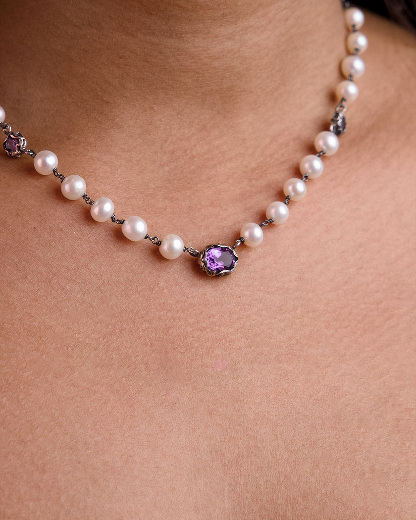 COLLANA GIROCOLLO PURA OVAL