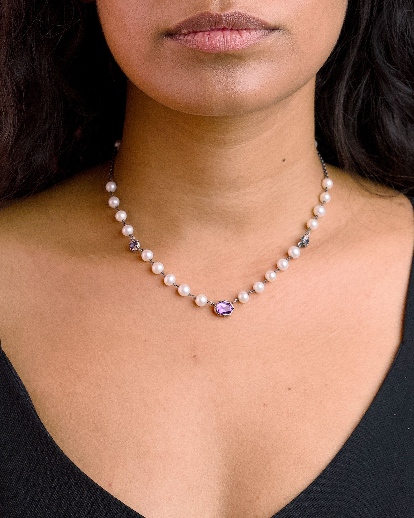 COLLANA GIROCOLLO PURA OVAL