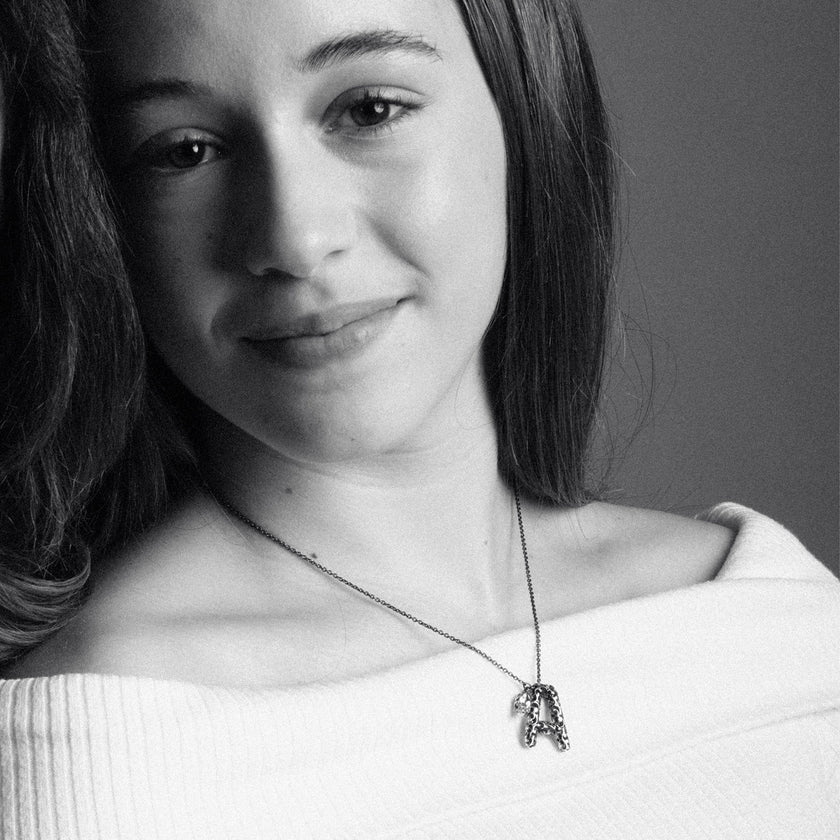 COLLANA CIONDOLO LETTERA A