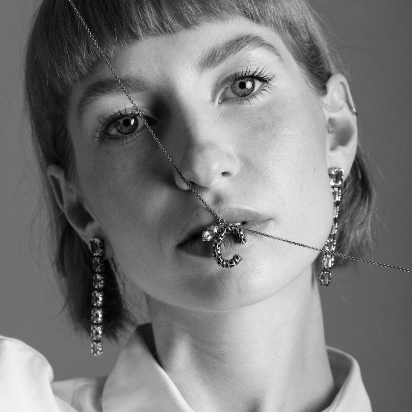 COLLANA CIONDOLO LETTERA C