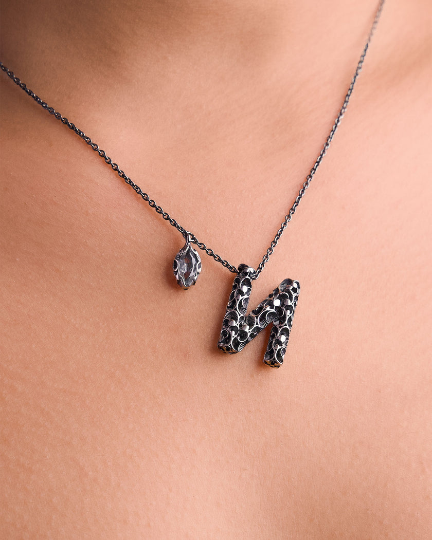 COLLANA CIONDOLO LETTERA N