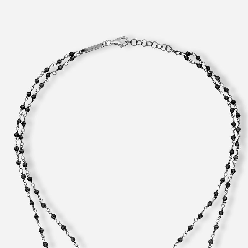 COLLANA ROSARIO ONICE