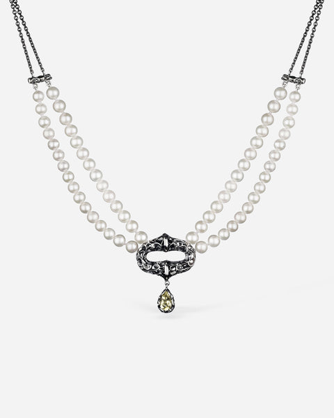 COLLANA HALO PERLE DOPPIO FILO