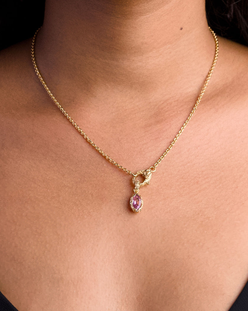 COLLANA PETIT CIONDOLO DORATA