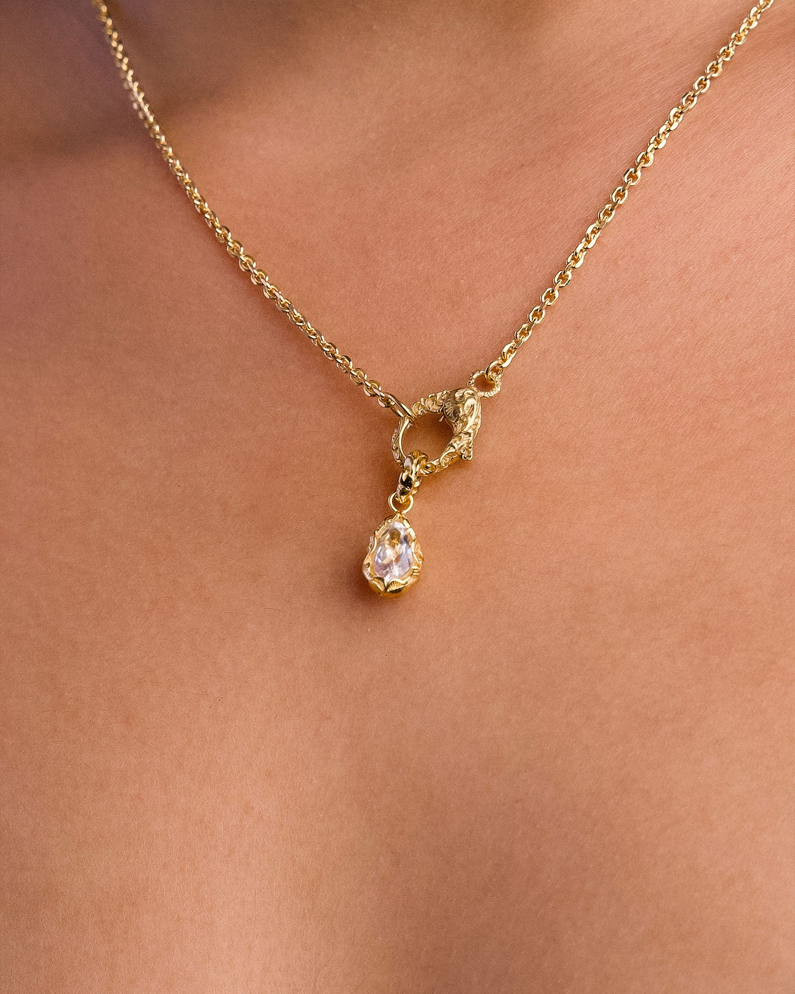COLLANA PETIT CIONDOLO DORATA