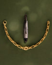 COLLANA GROUMETTE RECTANGLE DORATA