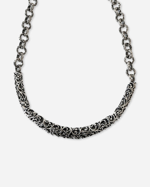COLLANA CHOKER CON CATENA ROLÒ